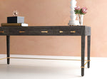 Currey and Company Verona Black Large Desk 3000-0207