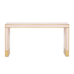 Currey and Company Arden Pink Console Table 3000-0210
