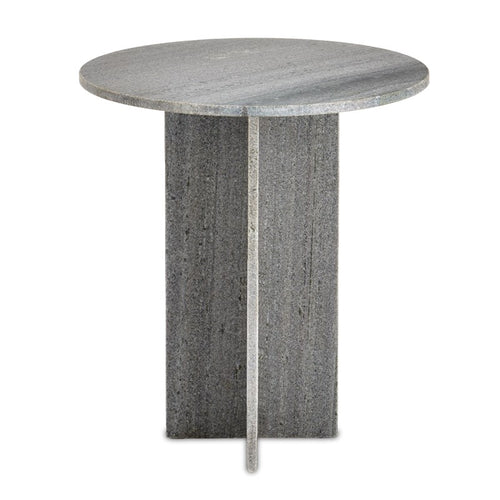 Currey and Company Harmon Gray Accent Table 3000-0221