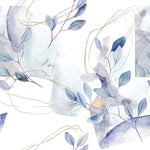 Fashionable Leaves Wallpaper Tasteful