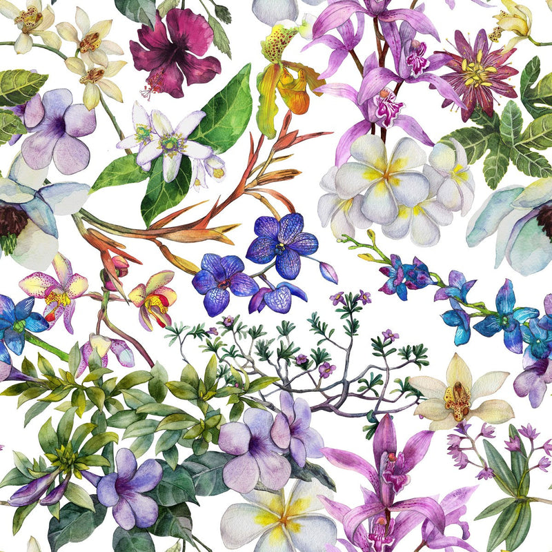 Colorful Wildflowers Wallpaper