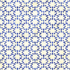 Contemporary Dark Blue Pattern Wallpaper
