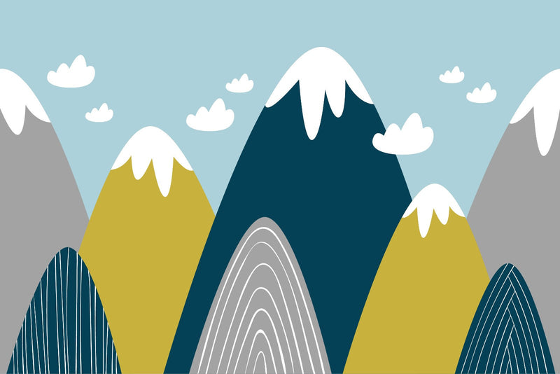 Mountains Wallpaper for Nursery