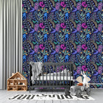 Brightly Floral Wallpaper for Kids