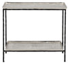 Currey and Company Boyles Silver Side Table 4000-0061