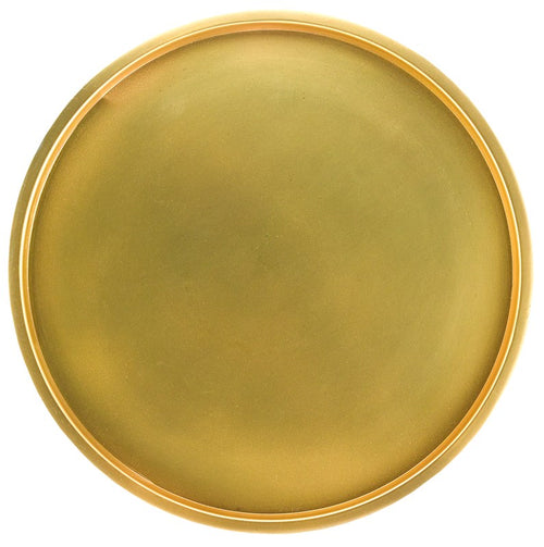 Currey and Company Cirebon Brass Drinks Table 4000-0078