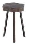 Currey and Company Mambo Graphite Accent Table 4000-0085