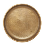 Currey and Company Tomas Large Antique Brass Table 4000-0127