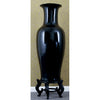 Lovecup Black Porcelain Vase 42" Tall x 17.5" Wide