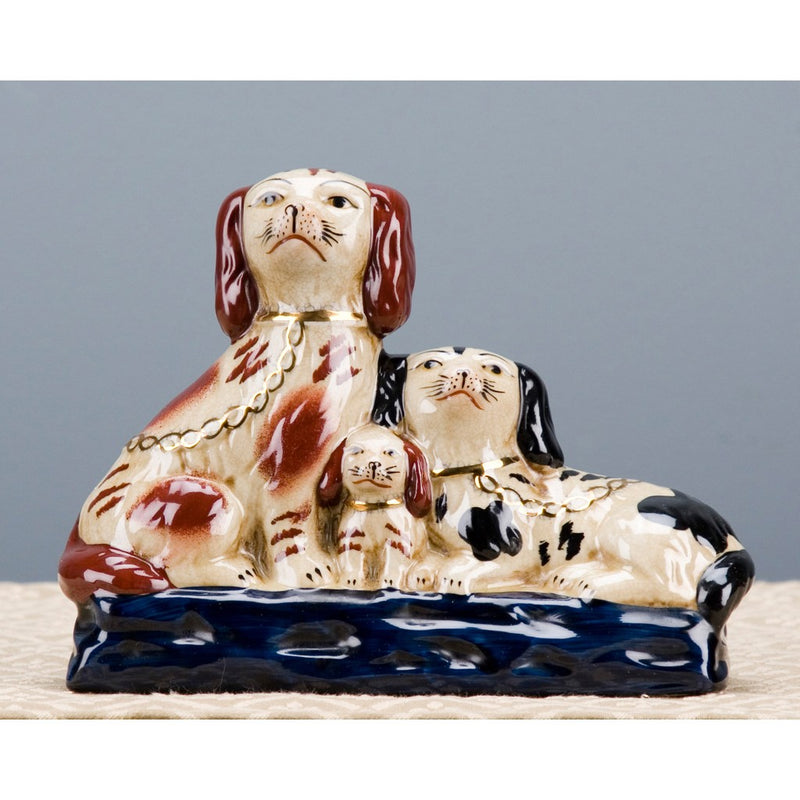 Staffordshire King Charles Spaniel Family Dog