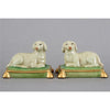 Staffordshire Reproduction Pair of Sheep L230