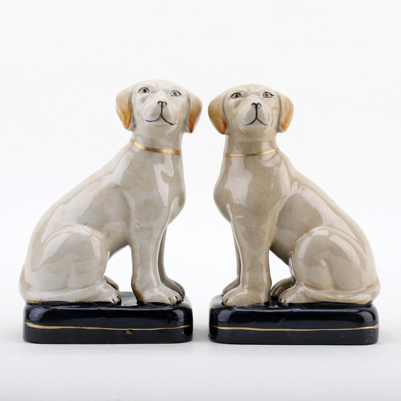 Lovecup Staffordshire Reproduction Dogs Pair L275