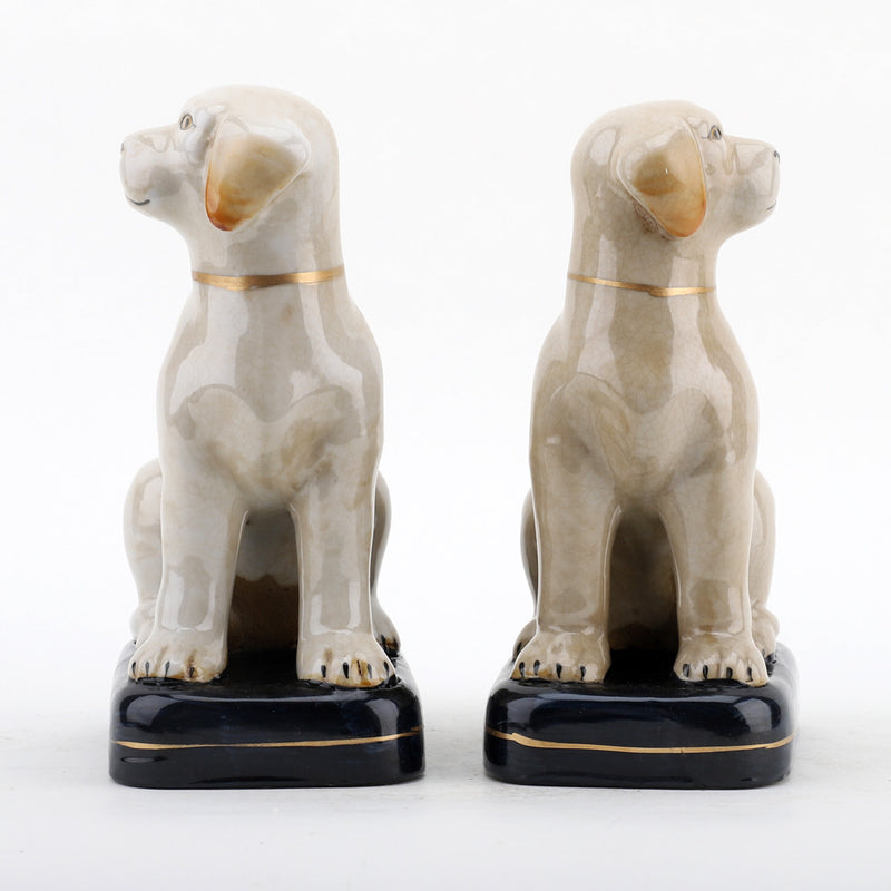 Lovecup Staffordshire Reproduction Dogs Pair L275