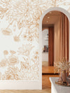Contour of Asters Wallpaper