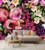 Brightly Floral Wallpaper