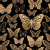 Gold Butterflies Wallpaper