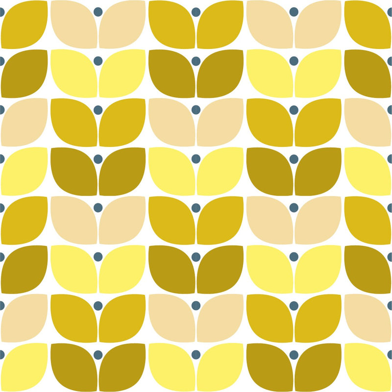 Yellow Pattern Wallpaper