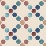 Stylish Multicolored Circles Wallpaper