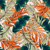 Orange and Green Leaves Wallpaper