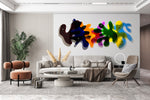 Transparent Acrylic Art Wall Sculpture 3D Decor