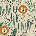 Voguish Lions Wallpaper Chic