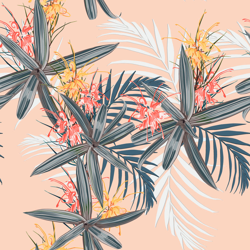 Modish Plant's Leaves Wallpaper Smart