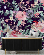 Watercolored Flowers Wallpaper