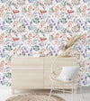 Light Leaves Pattern Wallpaper