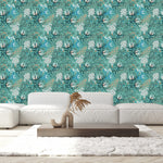 Fashionable Herbal Wallpaper Chic