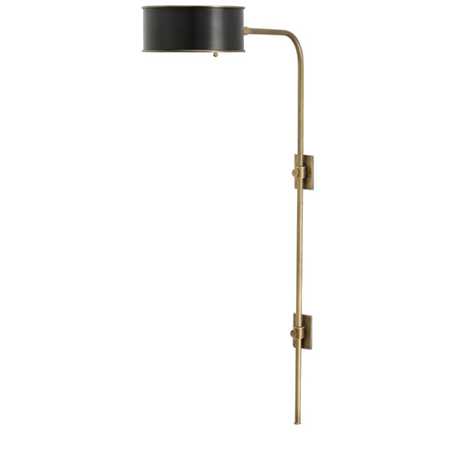 Currey and Company Overture Wall Lamp Sconce, Brass 5000-0059