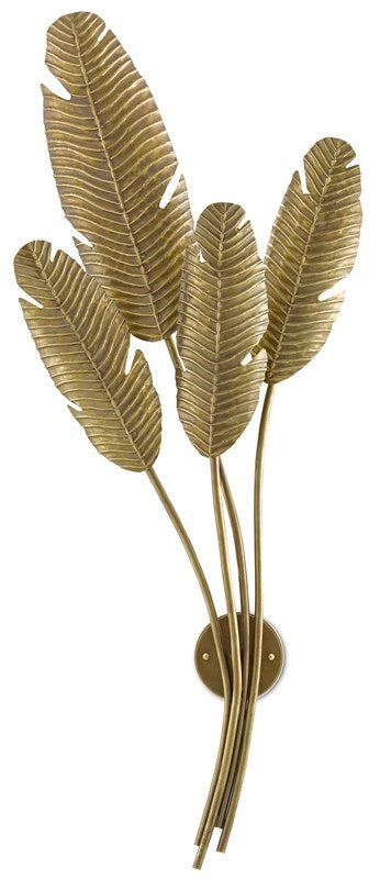 Currey and Company Tropical Wall Sconce 5000-0128