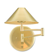 Currey and Company Seton Swing-Arm Wall Sconce 5000-0186
