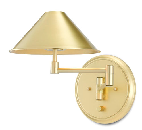 Currey and Company Seton Swing-Arm Wall Sconce 5000-0186