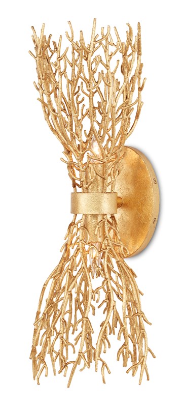 Currey and Company Sea Fan Wall Sconce 5000-0200