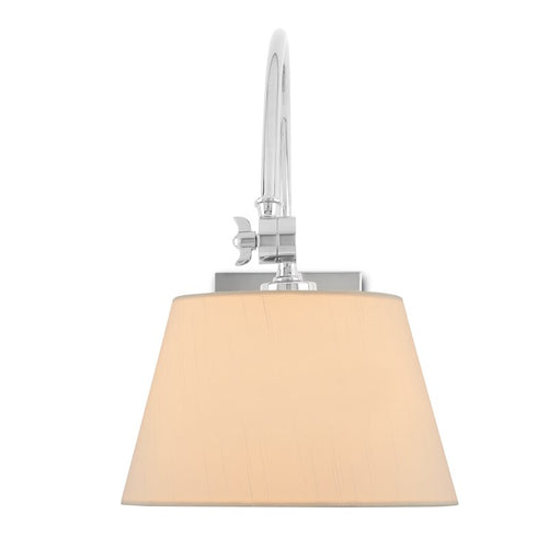 Currey and Company Ashby Nickel Swing-Arm Wall Sconce 5000-0210