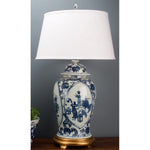 Lovecup Blue and White Classic Porcelain Table Lamp L058