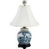 Lovecup Blue and White Porcelain Jar Scarlett Table Lamp L202