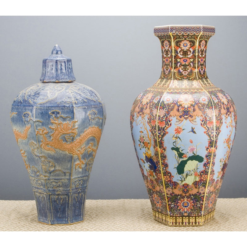 Lovecup Malan Handpainted Porcelain Vase L0498
