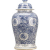Lovecup PORCELAIN TEMPLE JAR- BLUE AND WHITE L520