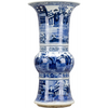 Lovecup Blue And White Flower Porcelain Vase L567