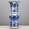 Lovecup Blue And White Flower Porcelain Vase L567