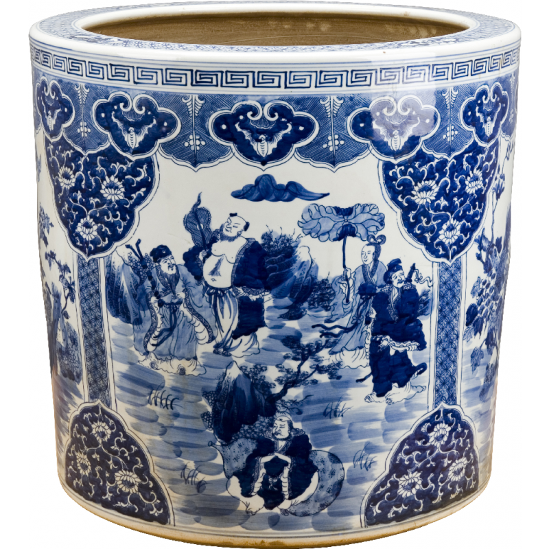 Lovecup Blue and White Porcelain Pot L572