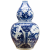Lovecup Blue And White Large Gourd Vase L576