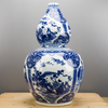 Lovecup Blue And White Large Gourd Vase L576