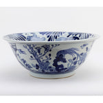 Lovecup Bell Shaped Blue and White Porcelain Bowl L719