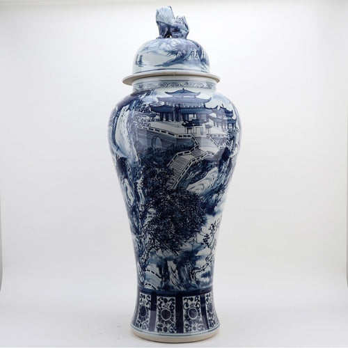 Lovecup Tall Porcelain Lidded Jar L765