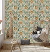 Voguish Lions Wallpaper Chic