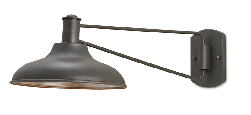 Currey and Company Bookclub Swing-Arm Wall Sconce 5226