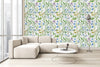 Contemporary Meadow Flowers Wallpaper