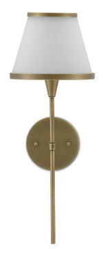 Currey and Company Brimsley Brass Wall Sconce 5800-0001
